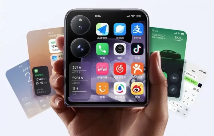Xiaomi Flips the Script: Introducing the Mix Flip, Its First Clamshell Foldable